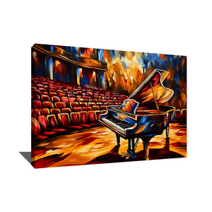 Tableau Peinture Piano