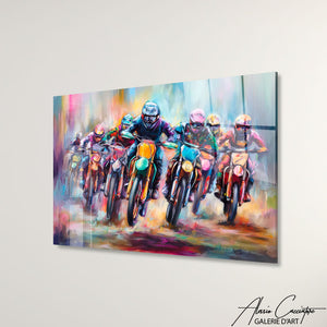 Tableau Moto Cross