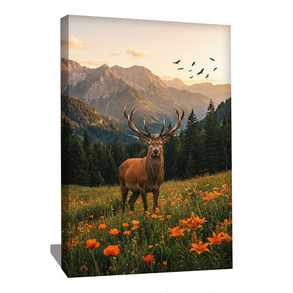 TABLEAU PHOTO CERF