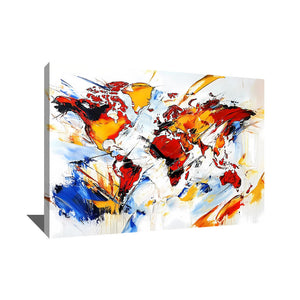 Tableau Carte Du Monde