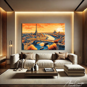 Tableau Paris Peinture