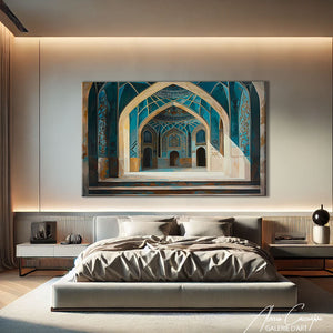 TABLEAU ORIENTAL MODERNE Alessio Cacciatore