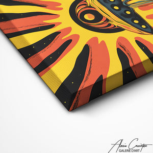 TABLEAU PSYCHEDELIQUE FUSÉE AlessioCacciatore
