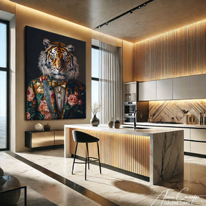 Peinture sur Toile Tigre