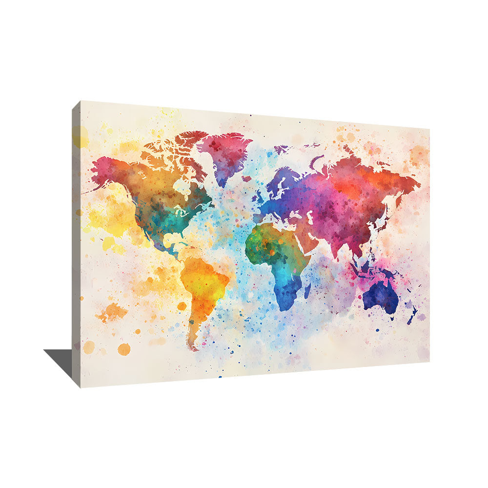 Tableau Carte Du Monde