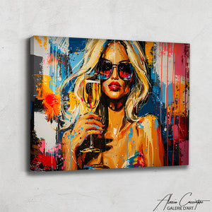 Peinture Moderne Portrait de Femme