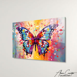 TABLEAU LUMINEUX PAPILLON Alessio Cacciatore