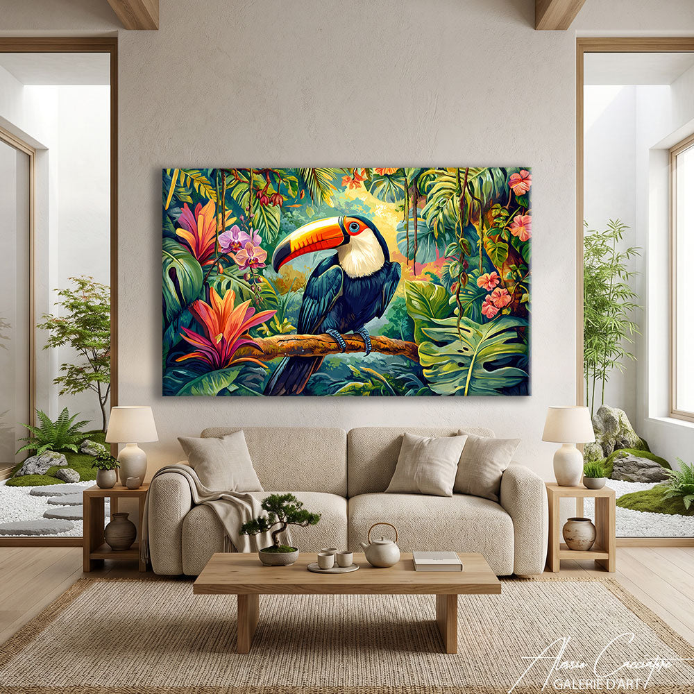 Peinture Peinture Jungle