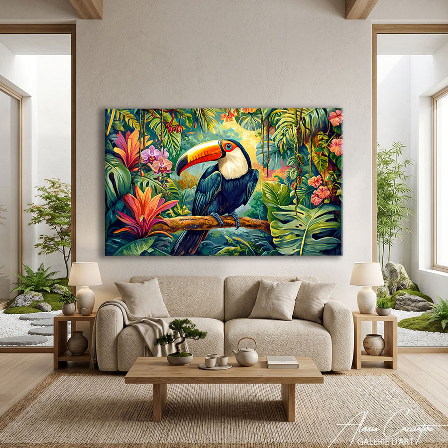 Peinture Peinture Jungle – mise en situation