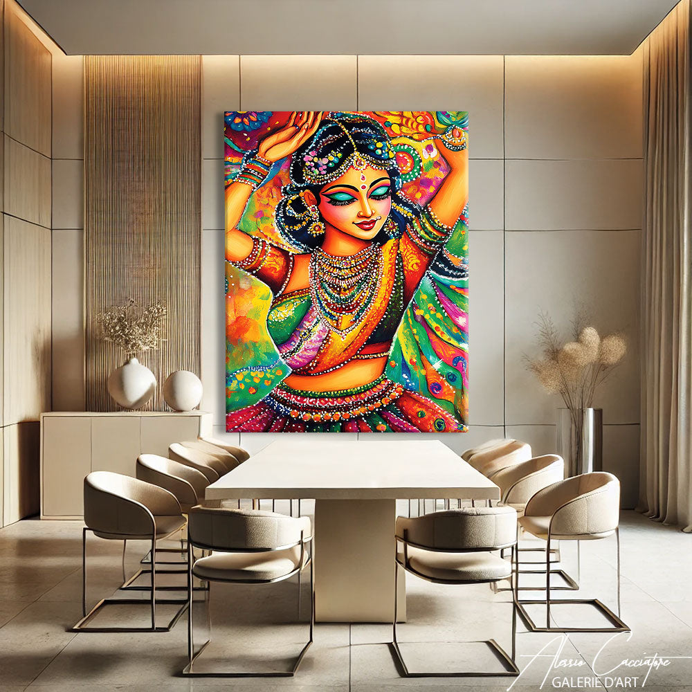 Tableau Femme Hindou
