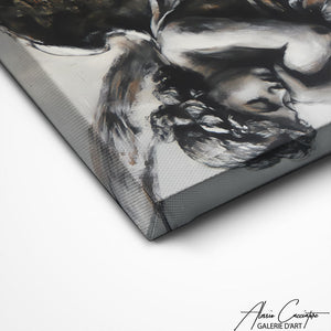 TABLEAU ANGE NOIR AlessioCacciatore