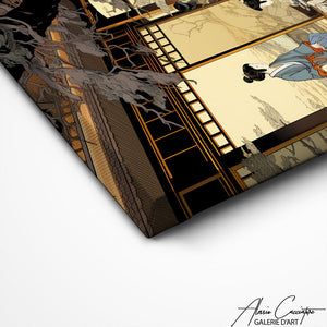 TABLEAU INSPIRATION JAPONAISE Alessio Cacciatore