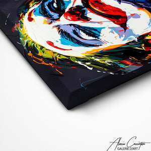 TABLEAU JOKER POP ART Alessio Cacciatore