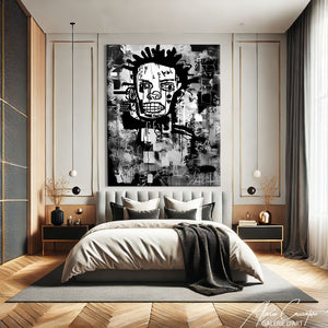 Tableau Pop Art Noir et Blanc