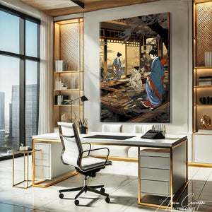 TABLEAU JAPONAIS MODERNE