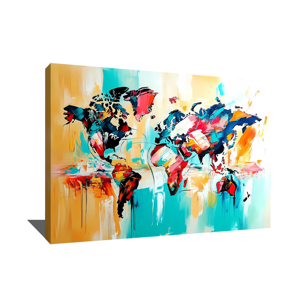 COLOR PLANISPHERE TABLE