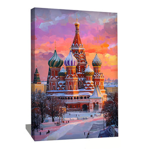 TABLEAU CATHÉDRALE MOSCOU