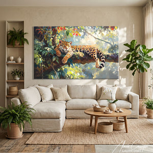 Peinture Toile Jungle