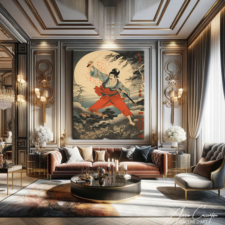 tableau dessin japonais – mise en situation