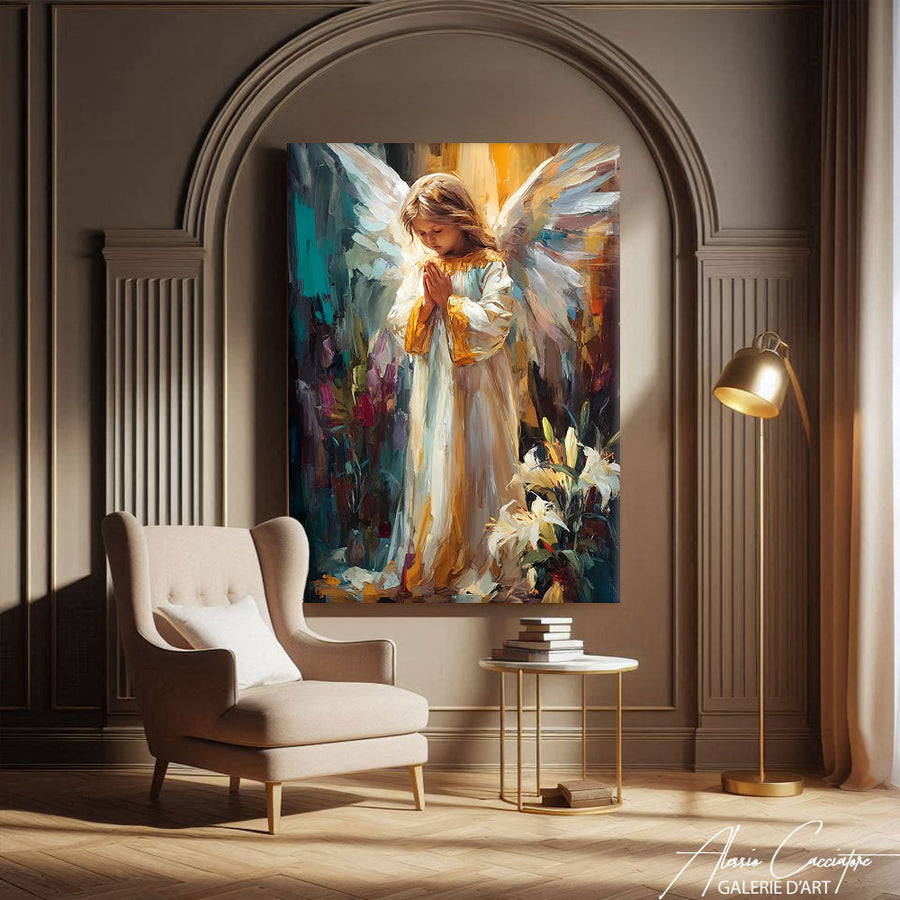 Tableau Ange Gardien – mise en situation