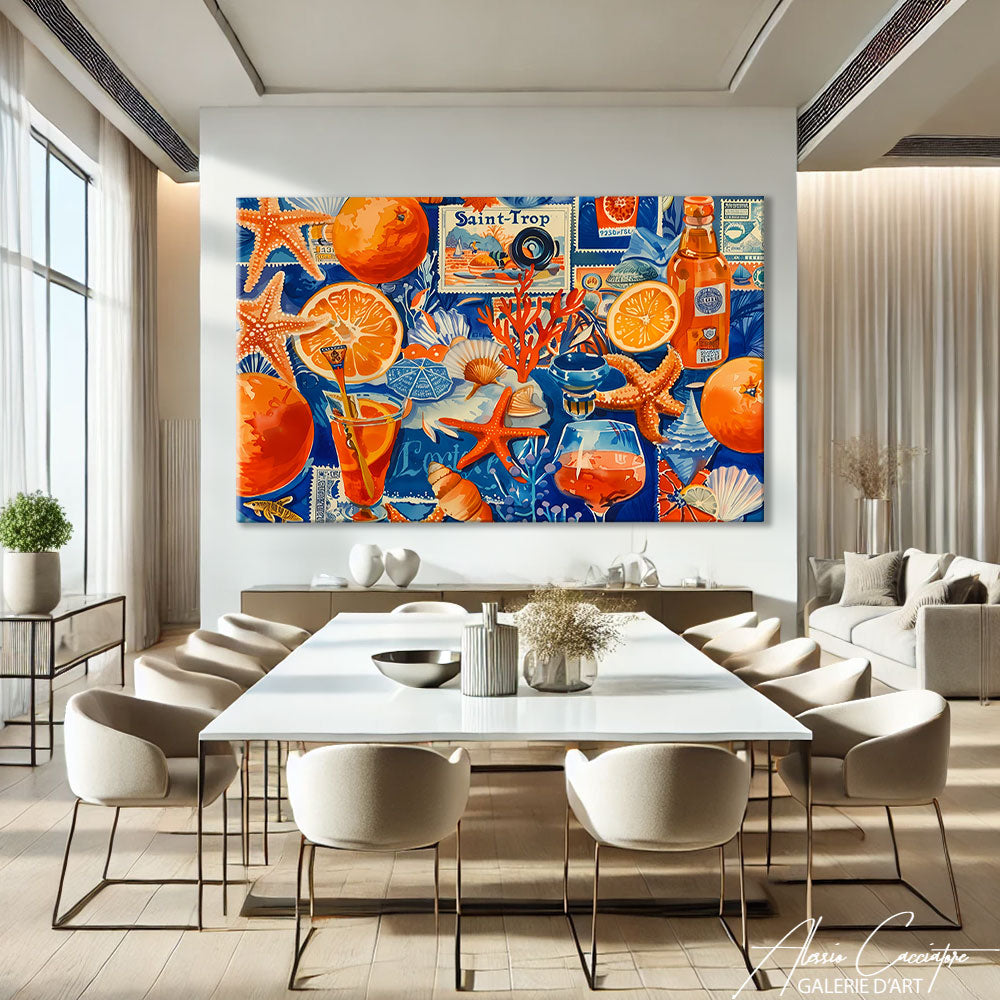 Tableau Aquarelle Contemporaine