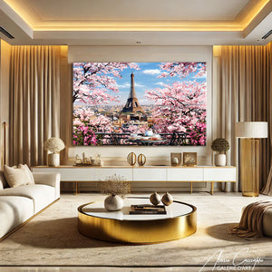 TABLEAU PAYSAGE PARIS