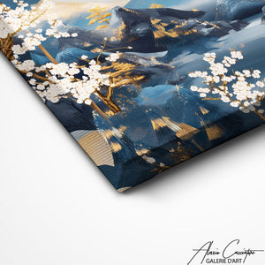 TABLEAU MONTAGNE JAPONAISE Alessio Cacciatore
