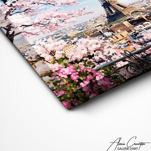 TABLEAU PAYSAGE PARIS Alessio Cacciatore