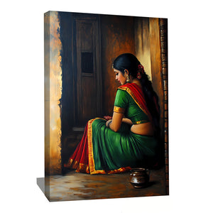 Tableau Femme Indienne