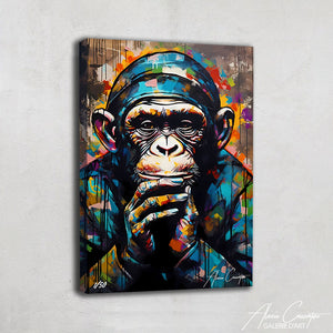 Tableau Street Art Singe
