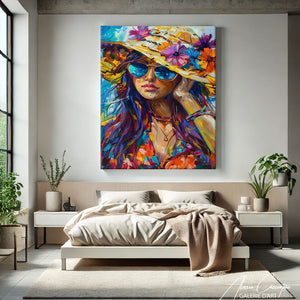 Peinture Portrait de Femme