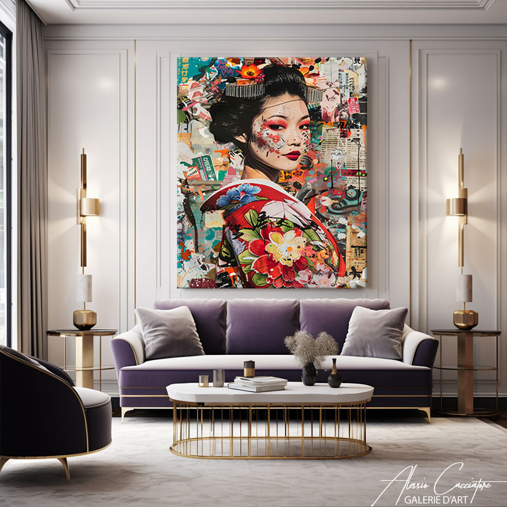 Tableau Art Moderne Japonais