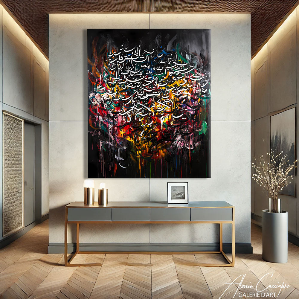 Calligraphie Tableau