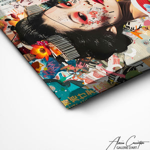 TABLEAU MODERNE JAPONAIS Alessio Cacciatore