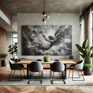 TABLEAU ANGE QUI TOMBE DU CIEL AlessioCacciatore
