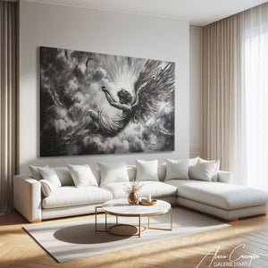 TABLEAU ANGE QUI TOMBE DU CIEL AlessioCacciatore