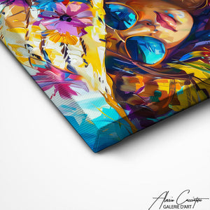 TABLEAU FEMME ABSTRAITE Alessio Cacciatore