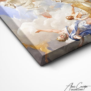 TABLEAU BAROQUE ANGES Alessio Cacciatore