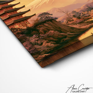 TABLEAU PAYSAGE JAPANDI Alessio Cacciatore