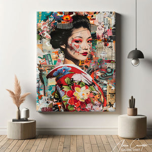 tableau japonais peinture