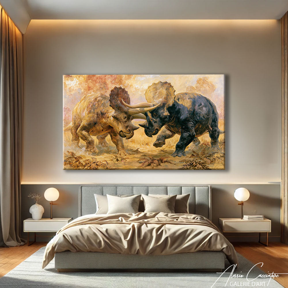 Toile Dinosaure Chambre