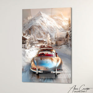 Tableau Montagne Neige