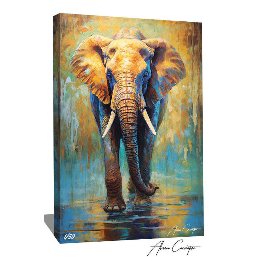 tableau éléphant