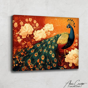 TABLEAU PAON CHINOIS Alessio Cacciatore