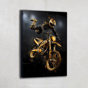 Tableau Toile Moto