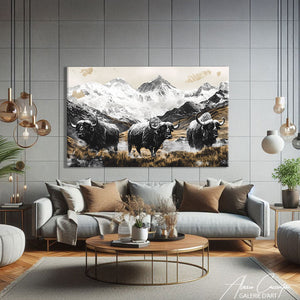 Tableau Animaux de Montagne