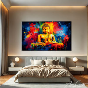 Tableau Bouddha Moderne