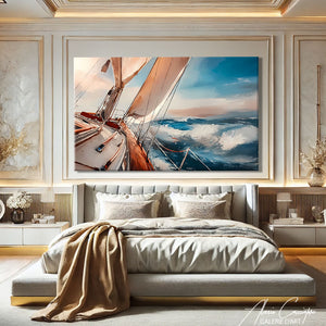 Peinture Bateau Mer