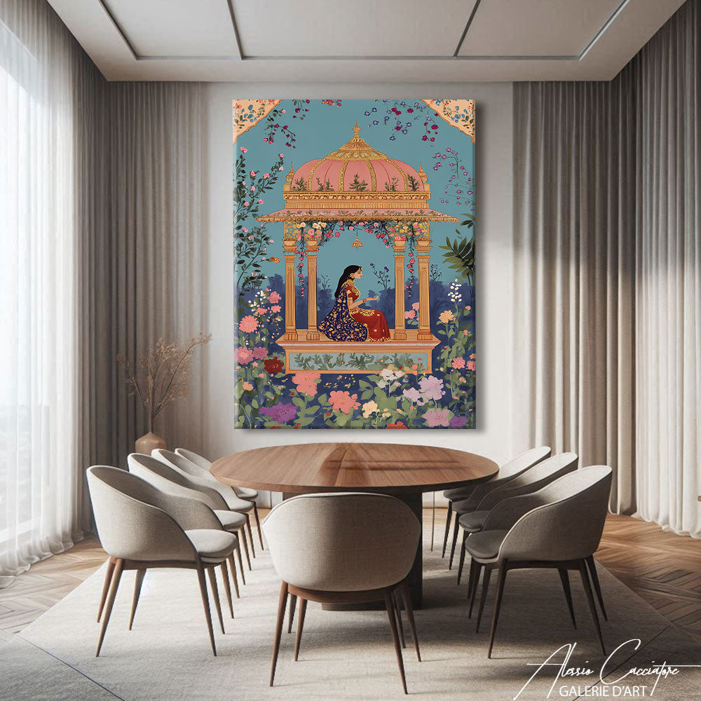 Tableau Paysage Indien