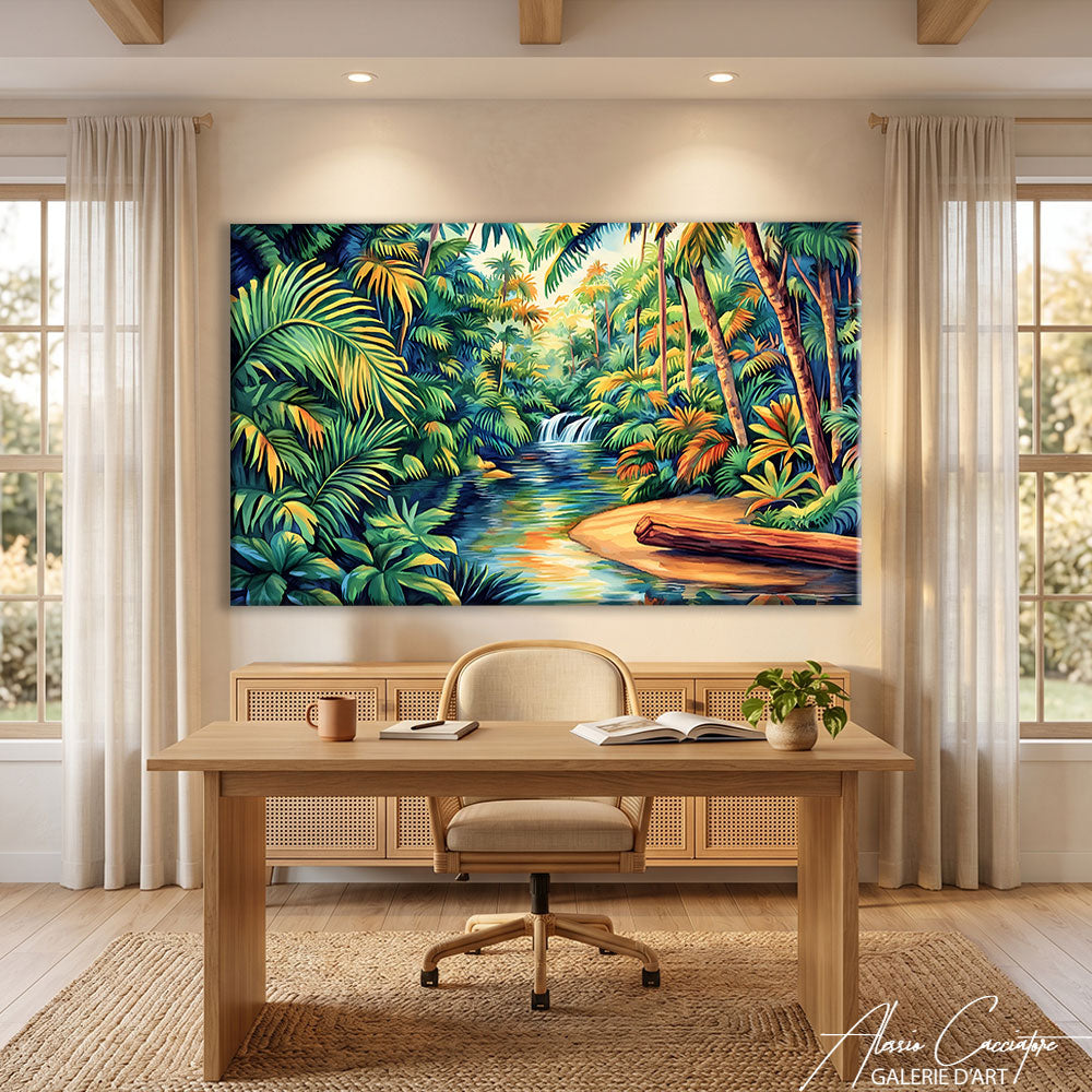 Affiche Jungle Tropicale
